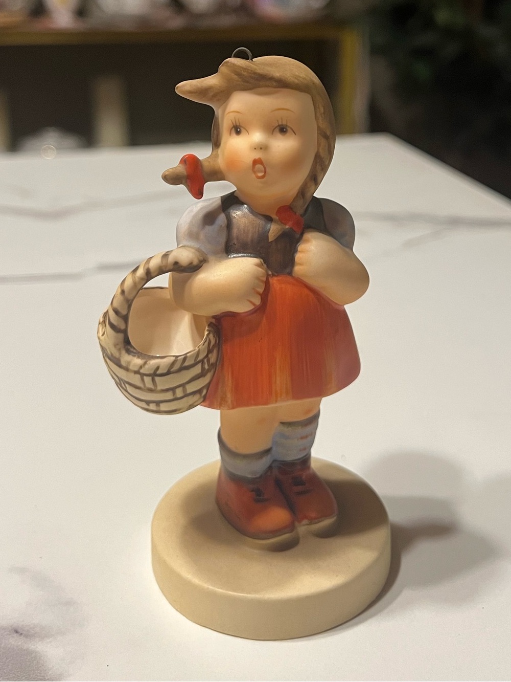 Vintage 1984 Schmid Second Edition Sweetheart Hummel Porcelain Ornament